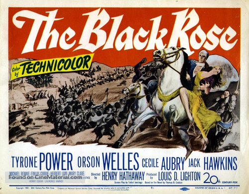 The Black Rose - Movie Poster