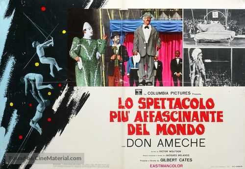 Rings Around the World - Italian Movie Poster