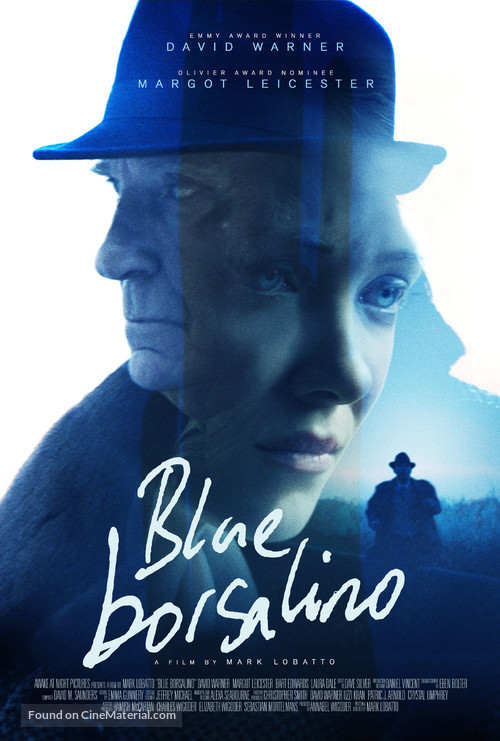 Blue Borsalino - British Movie Poster