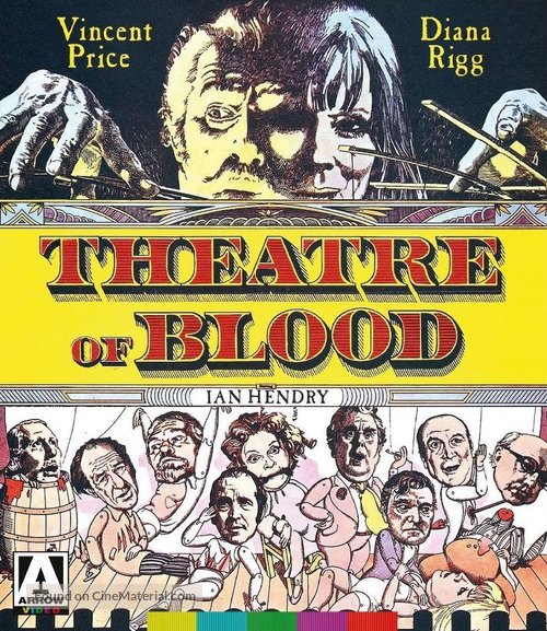 Theater of Blood - British Blu-Ray movie cover
