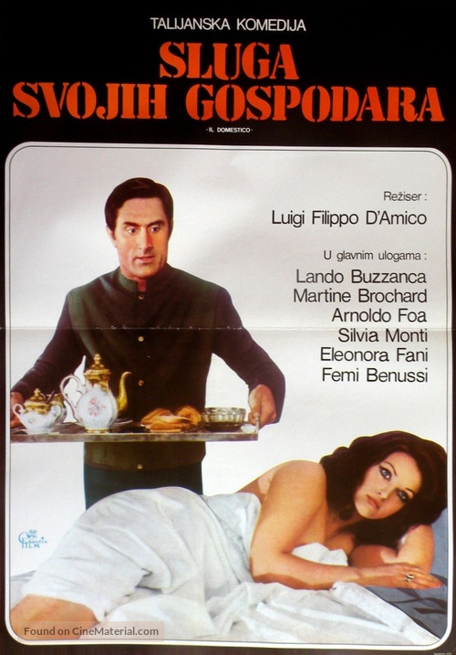 Il domestico - Yugoslav Movie Poster