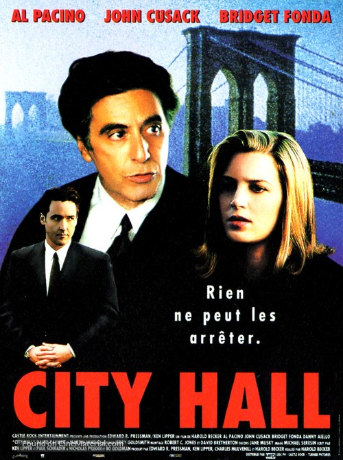 City Hall - French Movie Poster