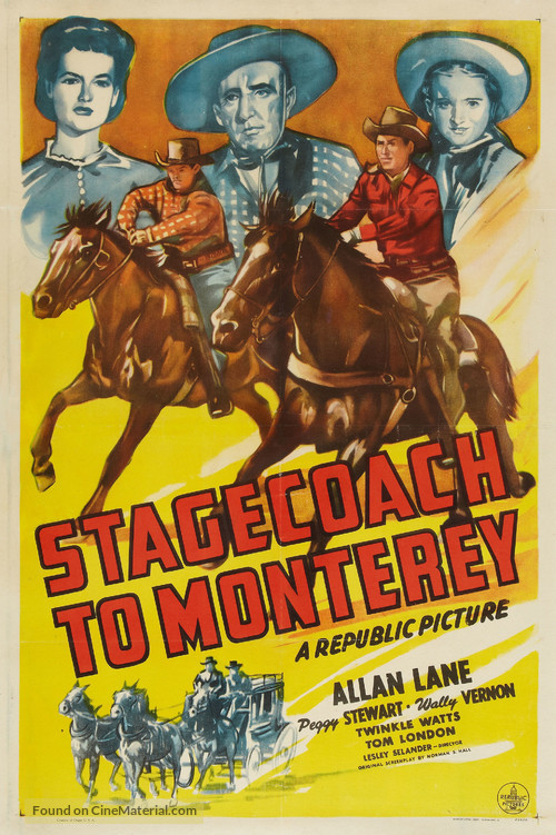 Stagecoach to Monterey - Movie Poster