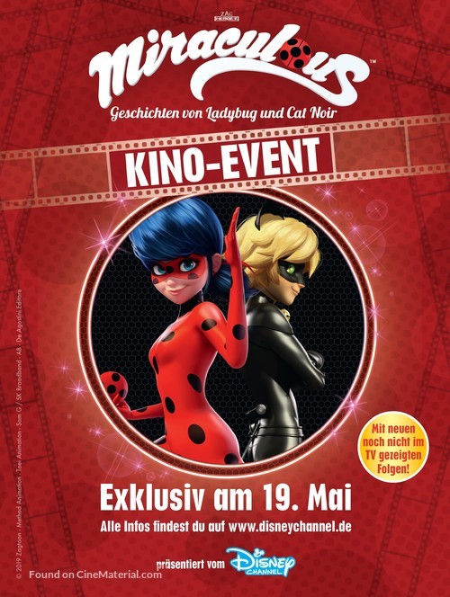 &quot;Miraculous: Tales of Ladybug &amp; Cat Noir&quot; - German Movie Poster
