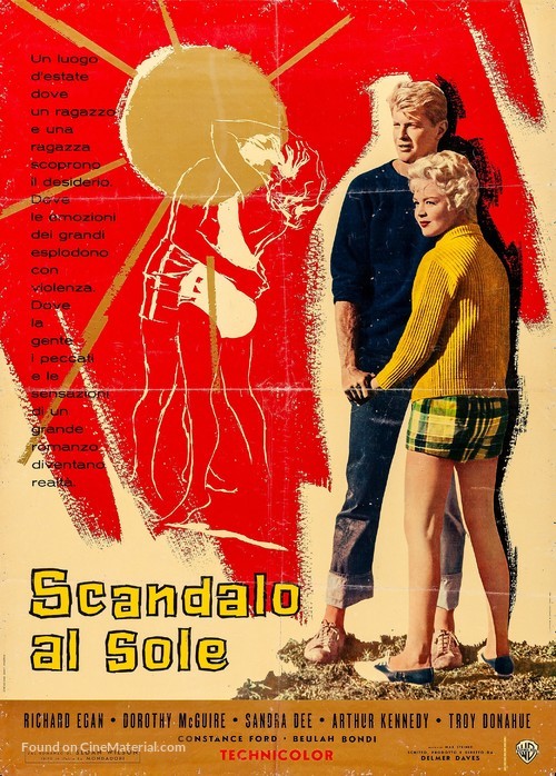 A Summer Place - Italian Movie Poster