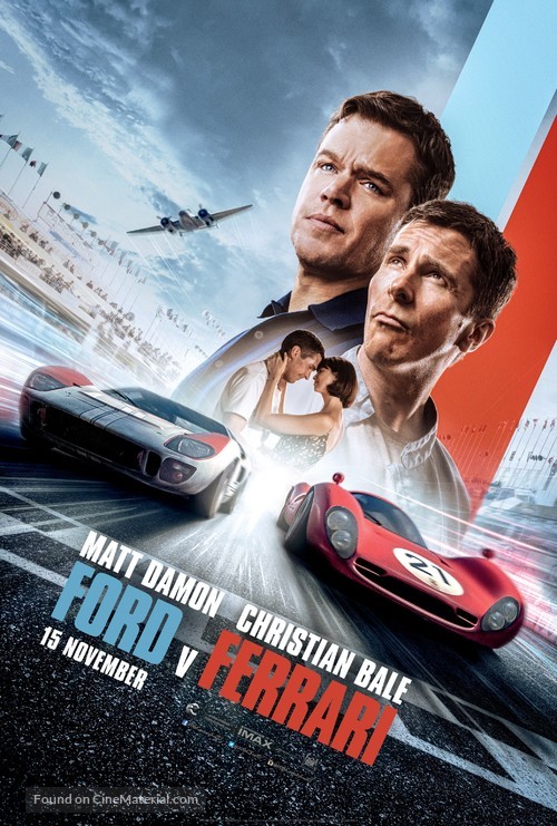 Ford v. Ferrari - Indonesian Movie Poster