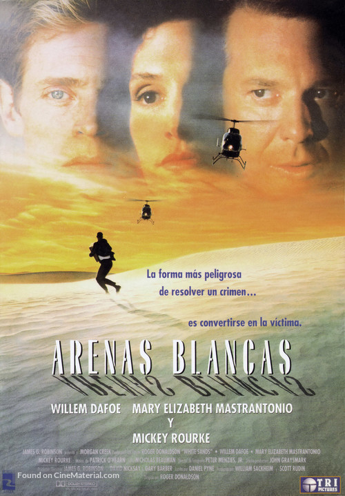 White Sands - Spanish Movie Poster
