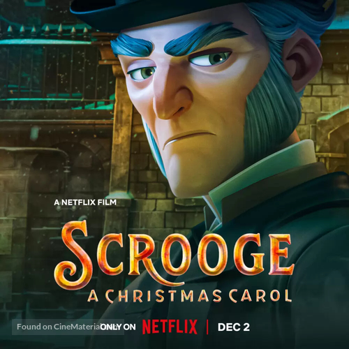 Scrooge: A Christmas Carol - British Movie Poster