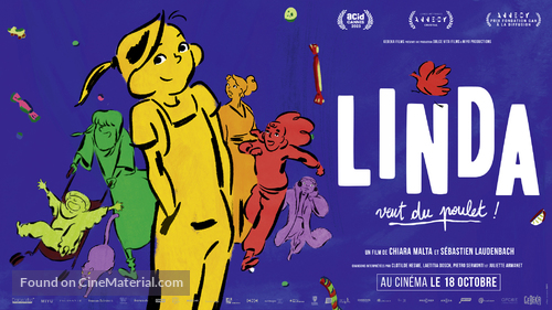 Linda veut du poulet ! - French Movie Poster