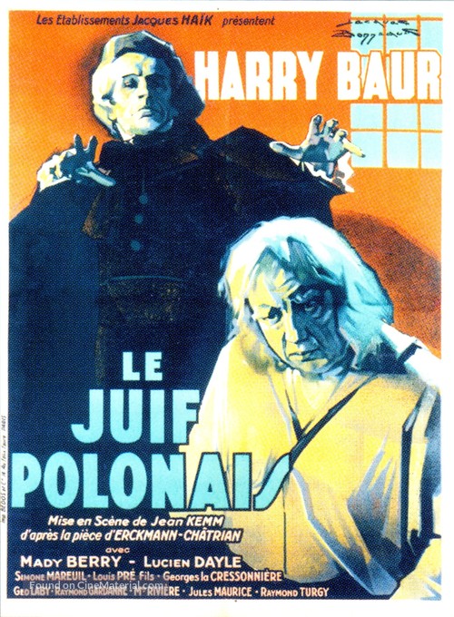 Le Juif polonais - French Movie Poster