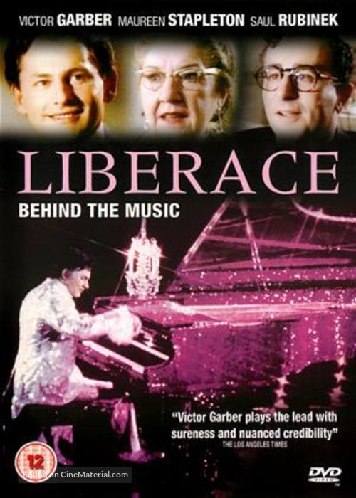 Liberace: Behind the Music - British Movie Cover