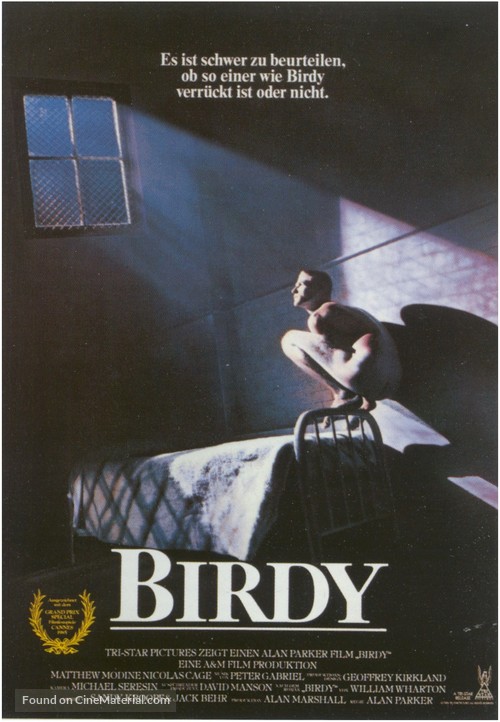 Birdy - German Movie Poster