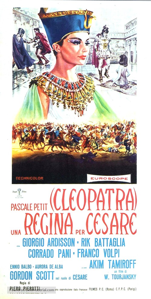 Una regina per Cesare - Italian Movie Poster