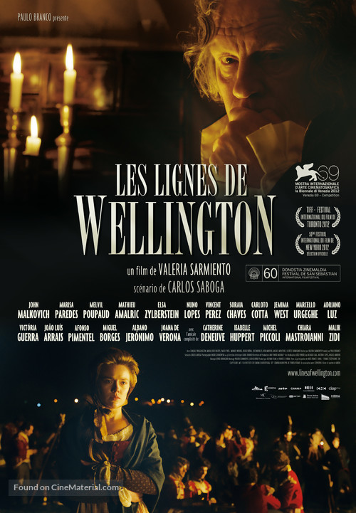 Linhas de Wellington - French Movie Poster