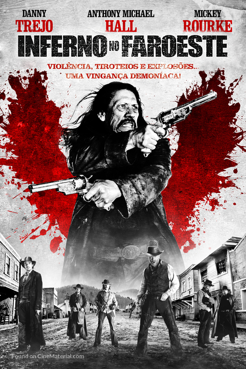 Dead in Tombstone - Brazilian DVD movie cover