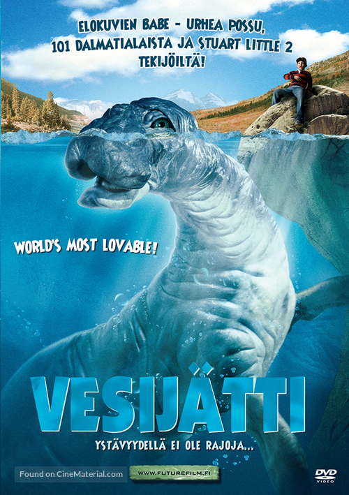 Mee-Shee: The Water Giant - Finnish DVD movie cover