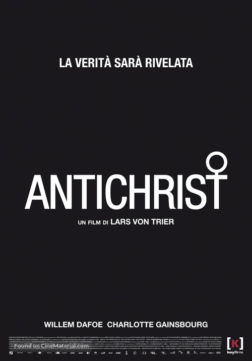 Antichrist - Italian Movie Poster