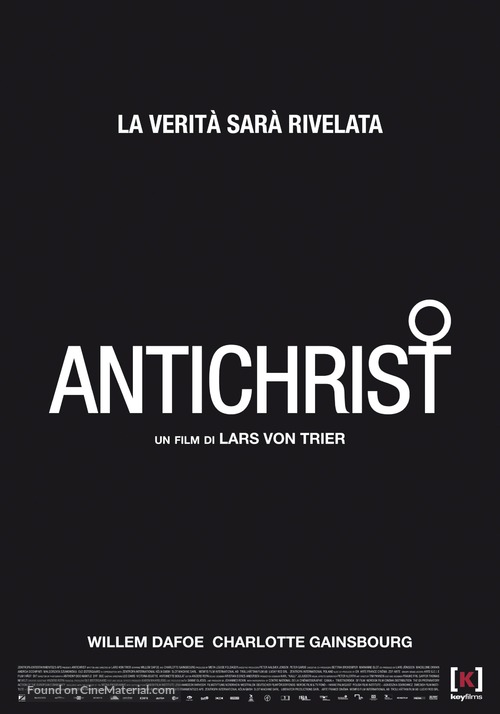 Antichrist - Italian Movie Poster
