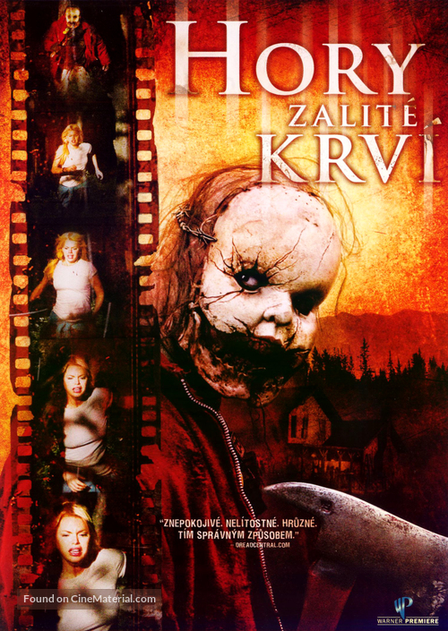 The Hills Run Red - Czech DVD movie cover