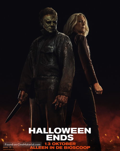 Halloween Ends - Dutch Movie Poster