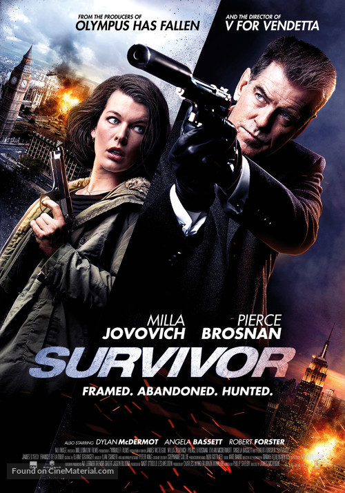 Survivor - Dutch Movie Poster