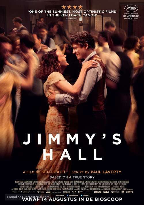 Jimmy&#039;s Hall - Dutch Movie Poster