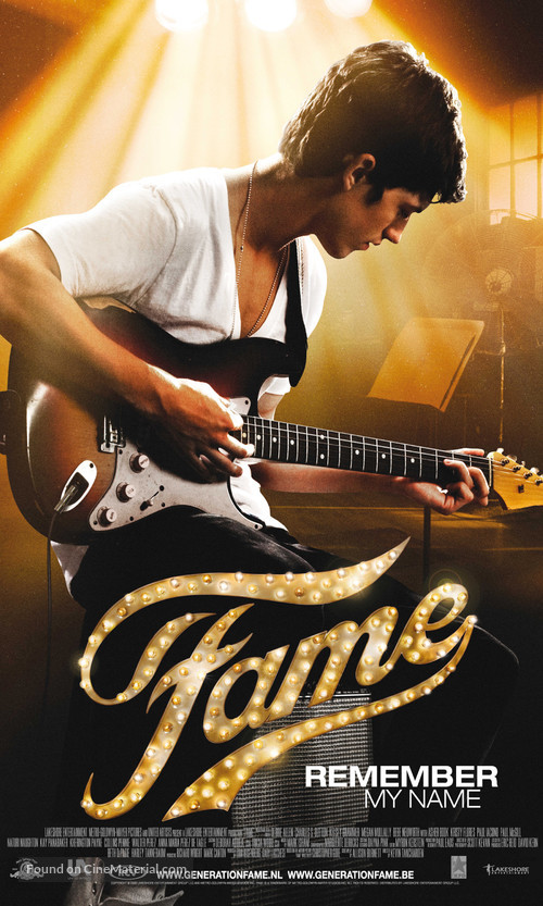 Fame - Belgian Movie Poster