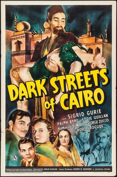 Dark Streets of Cairo - Movie Poster