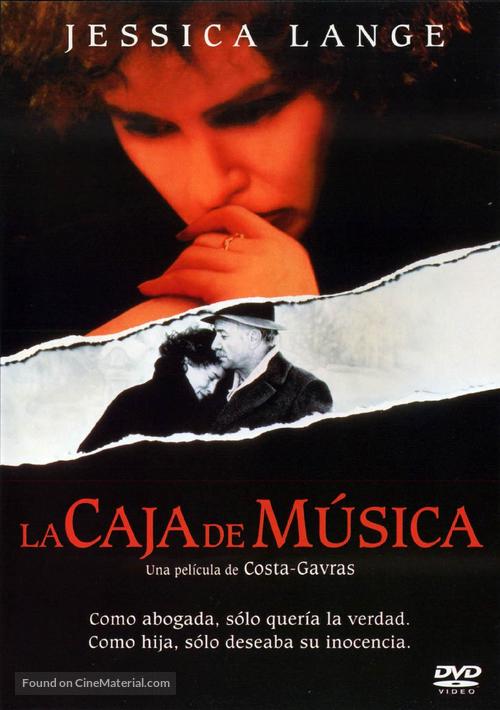 Music Box - Spanish DVD movie cover