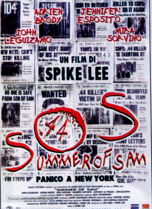 Summer Of Sam - Italian Movie Poster