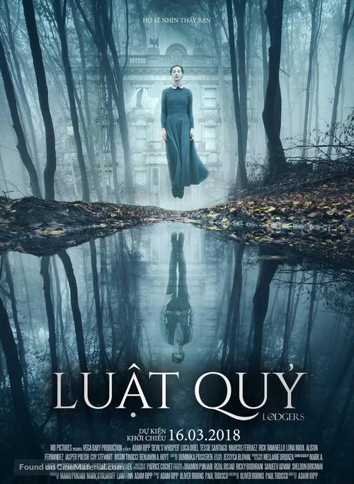 The Lodgers - Vietnamese Movie Poster