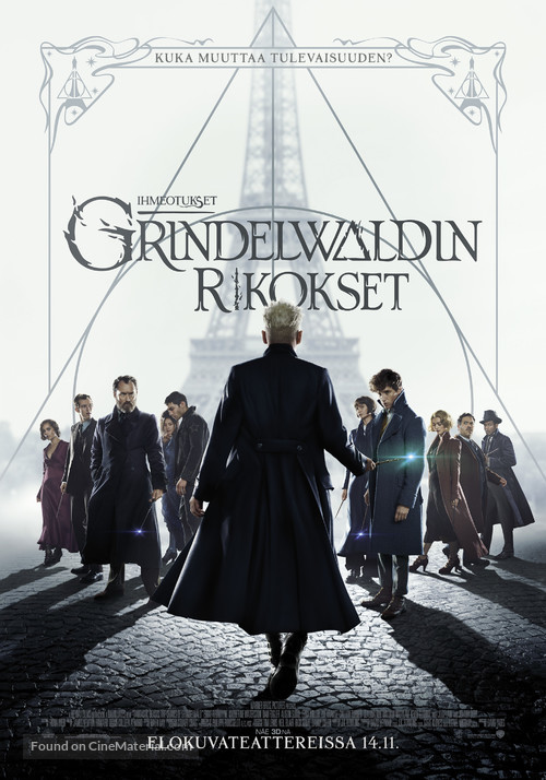 Fantastic Beasts: The Crimes of Grindelwald - Finnish Movie Poster