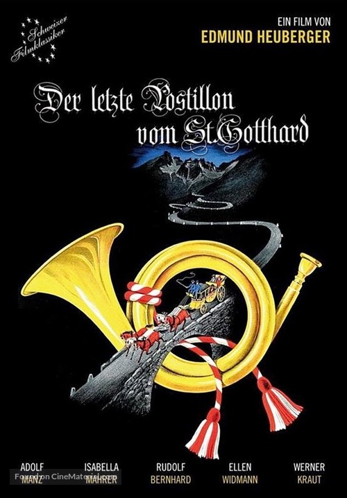 Der letzte Postillon vom St. Gotthard - Swiss DVD movie cover