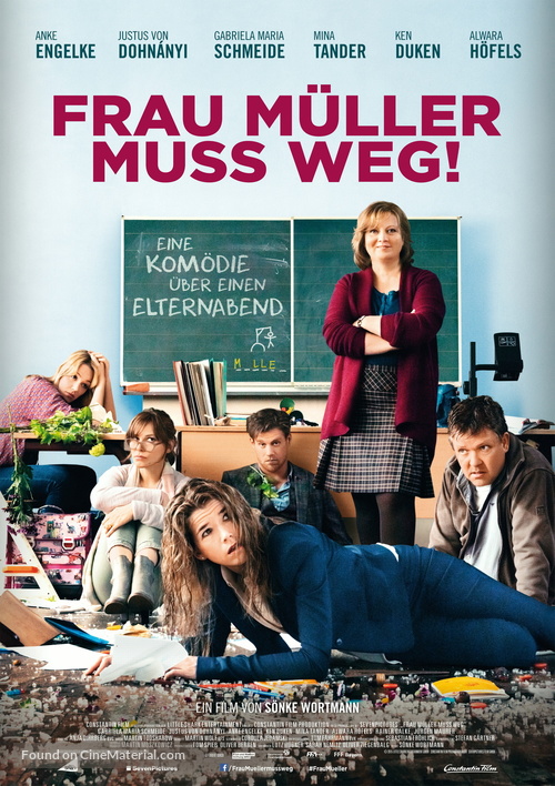Frau M&uuml;ller muss weg - German Movie Poster