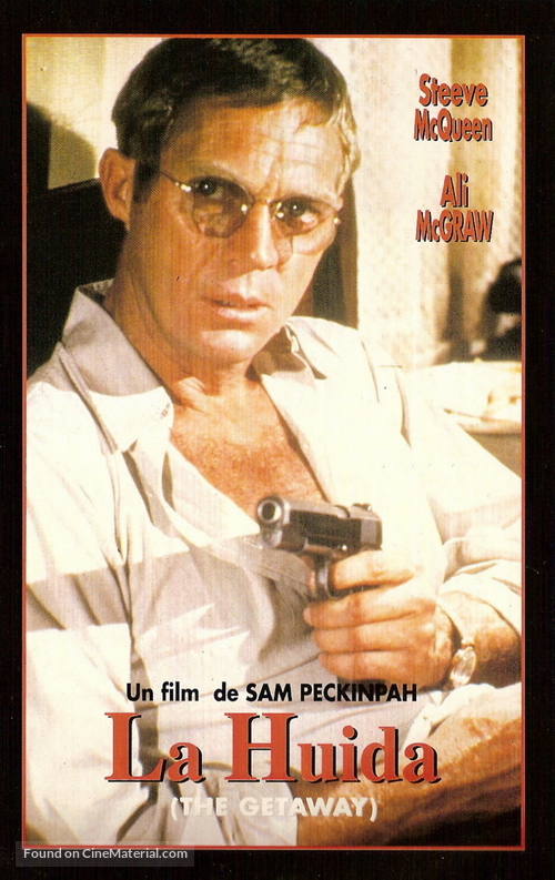 The Getaway - Spanish VHS movie cover