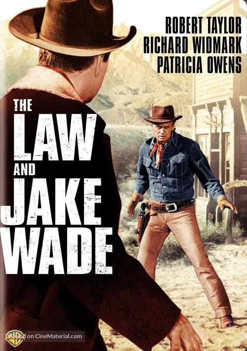The Law and Jake Wade - DVD movie cover