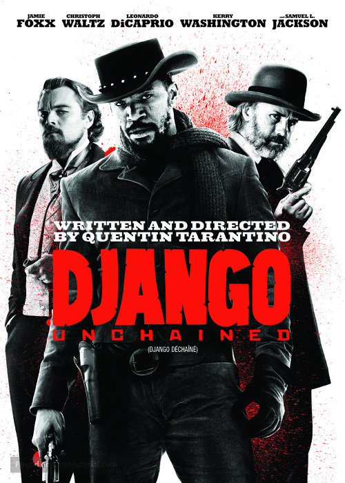 Django Unchained - Canadian DVD movie cover