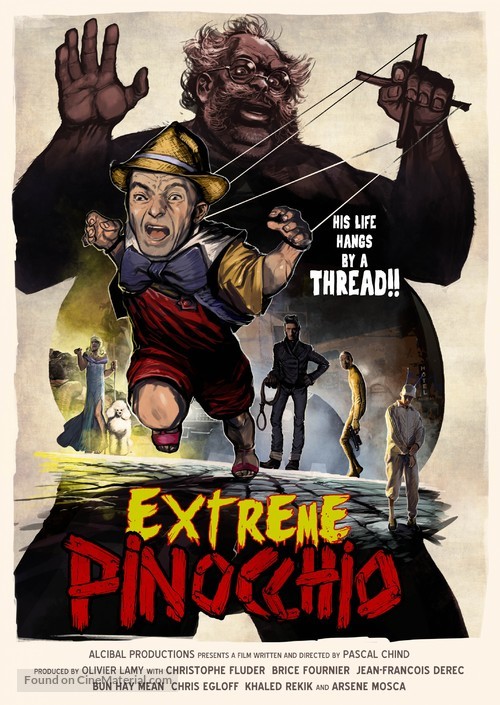 Extr&ecirc;me Pinocchio - French Movie Poster