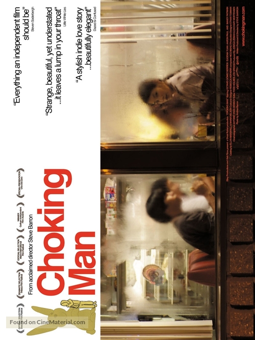 Choking Man - British Movie Poster