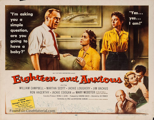 Eighteen and Anxious - Movie Poster