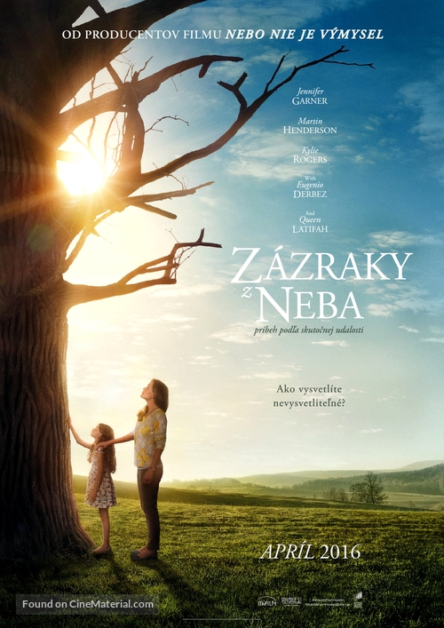 Miracles from Heaven - Slovak Movie Poster