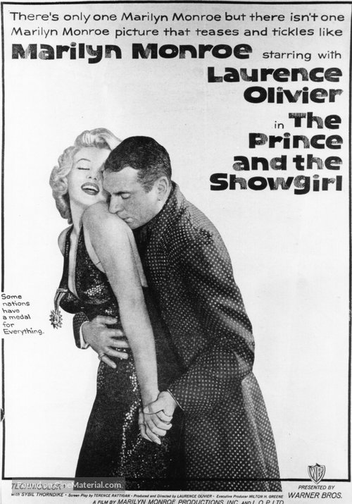 The Prince and the Showgirl - Movie Poster