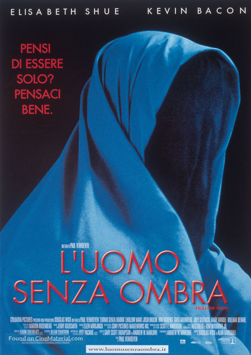 Hollow Man - Italian Movie Poster