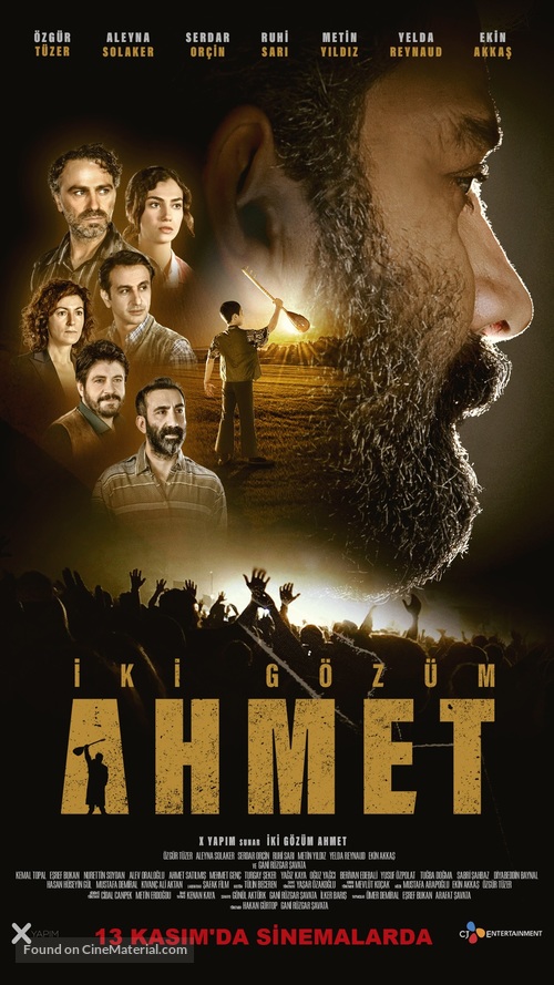 Ahmet Iki G&ouml;z&uuml;m - Turkish Movie Poster