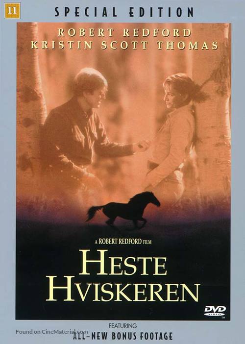 The Horse Whisperer - Danish DVD movie cover