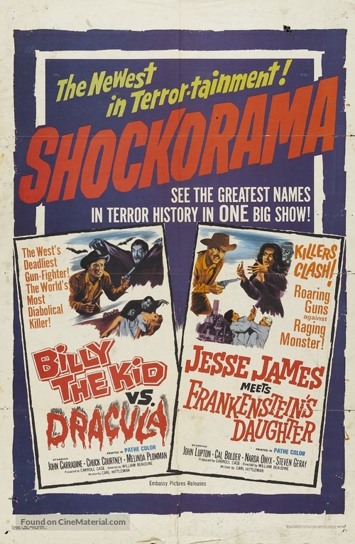 Jesse James Meets Frankenstein&#039;s Daughter - Movie Poster