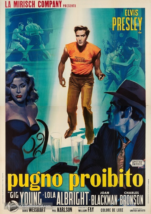 Kid Galahad - Italian Movie Poster