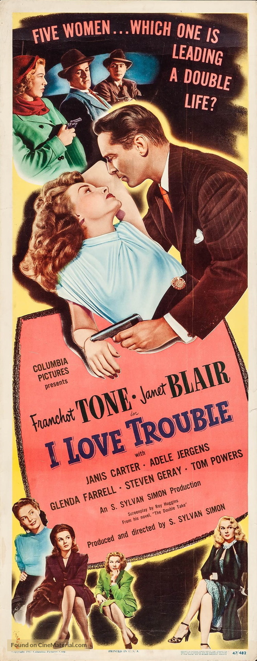 I Love Trouble - Movie Poster
