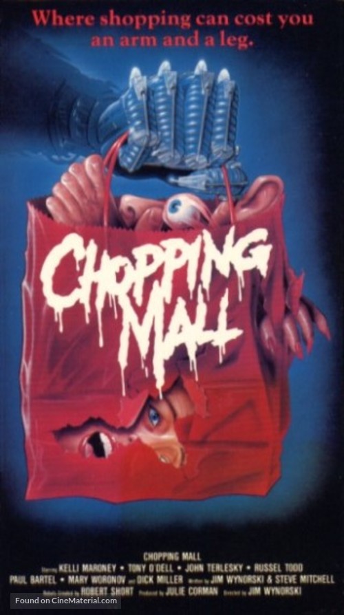 Chopping Mall - VHS movie cover