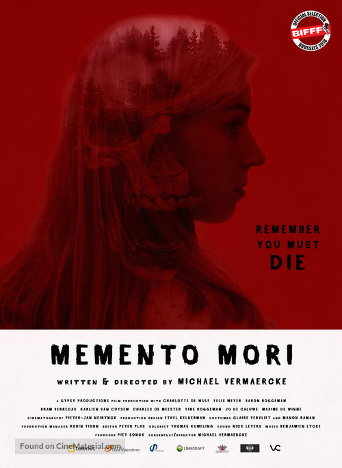 Memento Mori - Belgian Movie Poster